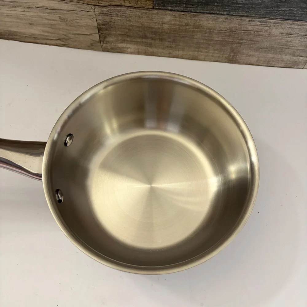 Duxtop 18/10 Stainless Steel Saucepan with Lid Induction Ready Silver